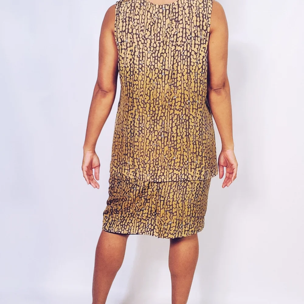 Silk Skirt Set